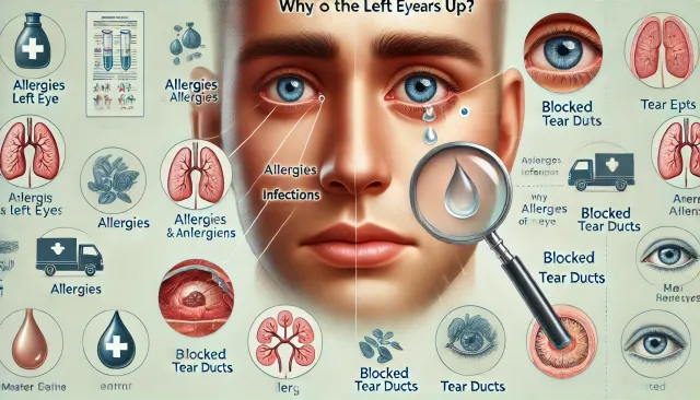 🧐 Чому сльозиться ліве око: 7 причин та ефективні методи лікування